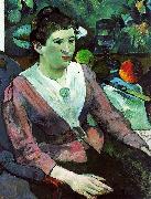 Paul Gauguin Portrait of a Woman with a Still Life by Cezanne China oil painting reproduction